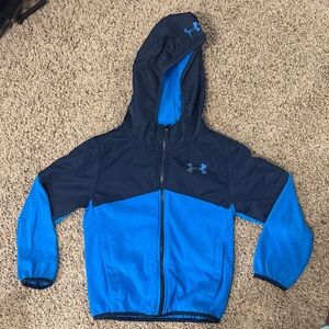 Under Armour Kids Two-Tone Blue Hoodie